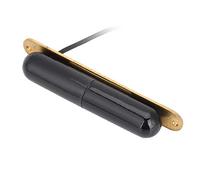 Alomejor Simple Coil Lipstick -Pickup for Electrogitarians, Easy to Install and Carry, Suitable for Guitar Expectation and DIY, Alnico V Magnet (Black)