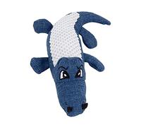 Alomejor Simulation Dog Toy, Bite Resistant Plush 30x17cm (Blue)