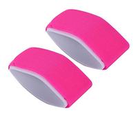 Alomejor Ski Carrier Strap for Skis & Poles | Durable Ski Tie Down Bands with Fastener Tape Loop | Luggage Strap for Easy Ski Transport (Rose Red)