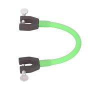 Alomejor Ski Tip Connector Premium Material Universal Design Compact Size Elastic Clamp, Suitable for Different Age Groups (Green)