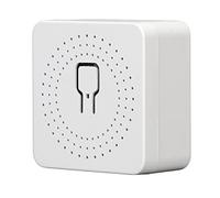 Alomejor Smart Wifi Switch, Compact PC Miniature Design, Dual Control for Home Lighting and Appliances, 16A Maximum Load, Perfect for Smart Homes and Household Use