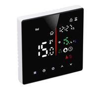 Alomejor Smart WiFi Touchscreen Digital Thermostat for TUYA AC 90-240V, Energy Saving Efficiency for Home, Office, and Leisure Facilities, ABS Safety Level Material