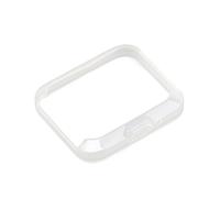 Alomejor Smartwatch Screen Protector Case Cover for Lite, Durable TPU Material, Full for Active Users, Ergonomics Design, Clear Touch (Transparent White)