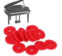 Alomejor Soft and Hard Red Piano Ring Joints, for Filling Between Piano Pieces, for DIY Adjustment