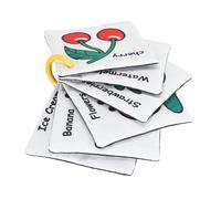 Alomejor Soft Baby Book, High Contrast Black White Soft Books with Detachable Cards for Newborn Infant Visual Development 0-12 Months