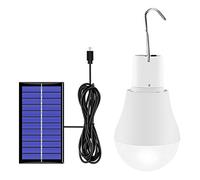 Alomejor Solar Light Bulb for Outdoor Activities, 130lm