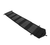 Alomejor Solar Panel Folding Bag, Durable Water Resistant Design | Durable Oxford cloth, 20W Power, Portable for camping, construction, Dual USB output, Wide compatibility