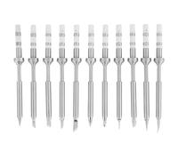 Alomejor Soldering Iron Tip for TS100, Stainless Steel Replacement (TS100