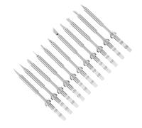 Alomejor Soldering Iron Tip for TS100, Stainless Steel Replacement (TS100