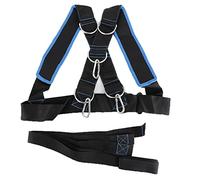 Alomejor Speed Strength Training Sled Shoulder Harness with Resistance Band Belt Adjustable Comfort Ideal for Speed and Endurance Training