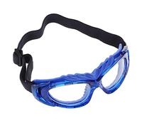 Alomejor Sports Glasses with PC Lens for Basketball, Football | Scratch resistant, Curved fitting frame, Comfortable wear, Adjustable headband, Suitable for running