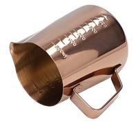 Alomejor Stainless Steel Frothing Cup, 550ml Capacity for Coffee | Durable, rustproof, dishwasher safe, easy to pour, perfect for hot beverages