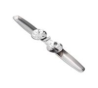 Alomejor Stainless Steel Nut Cracker Sturdy Chestnut Opener Easy to Use for Kitchen Tool, for Household Walnut Clamp
