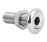 Alomejor Stainless Steel Through the Body in the Connections of Constant Output to the Yachtboot Snake Perfect for MJS022 Maritime -Enthusensten (MJS022-3/8〃)