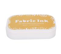 Alomejor Stamp Ink Pad Set Bright Colorful Washable Printing Accessory for DIY Project Artists Ink+ Sponge Plastic for Paper Cloth Wood (1PCS, 3.74x2.17x0.79inch) Applicable Scene: Art Projects (#1)