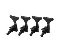 Alomejor Stylish Black Bass Tuning Machine Head - Sealed Lubrication for Enhanced Performance - Convenient Grip for Accurate Tuning - Essential for Bass Players