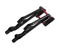 Alomejor Support for Metal Metal Long -lived Set of Refresher Accessories Aluminum League for Arma Kraton 1/8 RC Auto for Fans of Remote Control Vehicles (Black Red)
