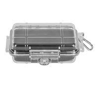 Alomejor Survival Container,Waterproof Durable Shockproof Emergency Storage Box Transparent Airtight for Campers Hikers Preppers Outdoor Enthusiasts in Camping Hiking Emergencies