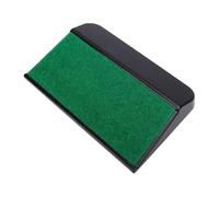 Alomejor Swing Trainer Foot Transfer Plate, Lightweight PVC Pitching Aid with Artificial Grass Surface for Golf Practice
