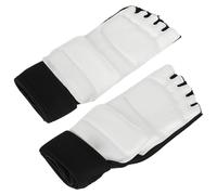 Alomejor Taekwondo Foot Guard, Extended 22cm Ankle Support with Breathable Mesh Fabric and Thickened EVA Protection Pad, for Adults and Children Kickboxing Gym Training (L 36-37)