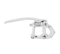 Alomejor Tailpiece Vibrato Bridge, Zinc Alloy Tremolo System for SG Tele Electric Guitar with Roller Fixing Rod and Complete Tools (Silver)