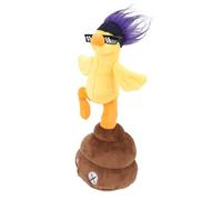 Alomejor Talking Goose Plush Toy, Repeating What You Say Singing Dancing Stuffed Animal with Recording, Interactive Electric Plush for Kids Gifts (Yellow)