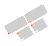 Alomejor Tempered Glass Top LCD Screen Protector for 2DS XL, Scratch Resistant HD Transparent Film, Easy Installation, 4 Units
