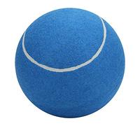 Alomejor Tennis Ball Big Inflatable Tennis Ball Signature Mega Jumbo Pet Toy Ball 8 Inches(Blue)