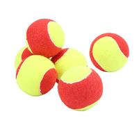 Alomejor Tennis Balls for Light Children Soft Safe for the Exercise Material Children Rubber and Plush, 6 Package