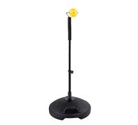 Alomejor Tennis Topspin Trainer Adjustable Rebound Practice Equipment with Plastic Steel Frame 75 to 100cm Height Fillable 38cm Base for Indoor Outdoor Training Adults Kids