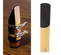 Alomejor Tenor Saxophone Reed 1.5 Proveratic Replacement Kit Durable Sax Reed for Excellent Reaction, 10PCs for Saxophone Players