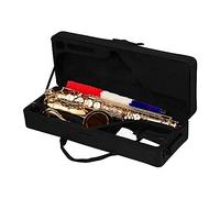 Alomejor Tenor Saxophone with Beautiful Sound Professional Tone Adjustment Brass Body Tenor Sax for Solo and Jazz Playing