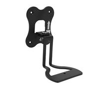 Alomejor Thicken Metal Speaker Wall Mount Bracket for Era 100 Wireless Speakers Rotatable Space Saving 2 Units (Black)
