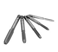 Alomejor Thread Tapping Tools 5pcs, M3-M8, High Speed Steel (Silver)