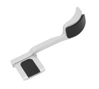 Alomejor Thumb Grip Replacement for Q3, Ergonomic Support (Silver) | Aluminum construction, Easy attachment, Compatible with Q3