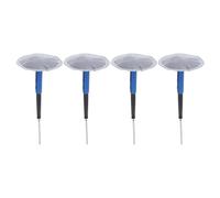 Alomejor Tire Plug, High Strength Rubber Steel Crown with Traction Nail Design for Airtight Puncture Repair, Fits Cycles Motorcycles Cars