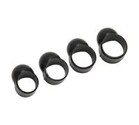Alomejor Tongue Finger Picks Durable Plastic Cement Perfect Fit Finger Sizes for Pure Sound Suitable for Percussion Instruments