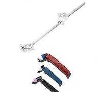 Alomejor Torch Compass Roller Guide, Durable Cutter Tool with Ruler for Easy Circle Cutting, Fits A40/PT-31, Stainless Steel, 50cm Length