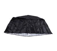 Alomejor Trampoline Cover 420D Oxford Fabric Double Sided PVC Coating | Jumping Mat Protector, Water Beading Surface, Leaf Dust Debris Barrier Outdoors Between Sessions