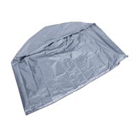 Alomejor Trampoline Cover 420D Oxford Fabric Double Sided PVC Coating | Jumping Mat Protector, Water Beading Surface, Leaf Dust Debris Barrier Outdoors Between Sessions