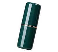 Alomejor Travel Toothbrush Cup Case Stylish Large Capacity Toothbrush Holder for Home Hotel, Portable Cup Storage Case (Green)