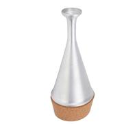Alomejor Trumpet Practice Mute, Aluminum Alloy Silence Muffler for Home Practice, with Musical Wind Instrument