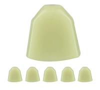 Alomejor Tuning Peg Heads 6 PCS/Set Acrylic Tuning Pegs Button Machine Heads for Guitar(Green)