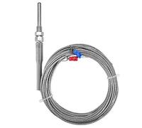 Alomejor Type K Thermocouple Probe, 30mm Length (5M) | Precision design, fast response, temperature range 0-400℃, 5mm diameter, connectors
