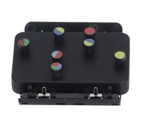 Alomejor Ukulele Chord Trainer, Aid Each Color Each String Learning Teaching Practice Tool for Ukulele Practice Assistant