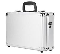 Alomejor Universal Aluminum Cover for The Model of The Flat Controller Modeled and Durable with a Large Room for Batteries, Suitable JR/Futaba, External Transport