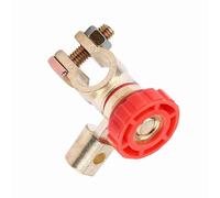 Alomejor Universal Car -Islandsator Switch for Master Decoupling, Good Electrical Conductivity Red, 12V 125A 500A Battery Insolator Switch, Easy Wiring for the Maintenance of the Car (Red)