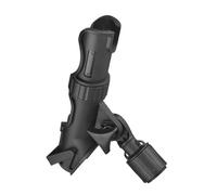 Alomejor Universal Fishing Rod Holder with 360 Degree Rotation, Push-Button Adjustment Nylon Mount Kit for Kayak Boat Track Deck