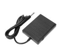 Alomejor Universal Piano Foot Sustain Pedal for Digital Pianos, Keyboards & Synthesizers - Compatible with Yamaha, Roland, Korg, Nord, Alesis, Casio (3-Pin 1/4" TS Jack, Non-Latchi