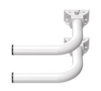 Alomejor Universal Wireless Bracket Sturdy Stainless Steel 150° Adjustable J Pole Mount Accessory for Outdoor Antennas